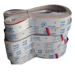 Correa <span class=keywords><strong>de</strong></span> tela <span class=keywords><strong>de</strong></span> <span class=keywords><strong>esmeril</strong></span> <span class=keywords><strong>de</strong></span> alúmina 40 # ~ 600 # GXK56 Tipo para lijadora <span class=keywords><strong>de</strong></span> banda ancha - Product Image 1