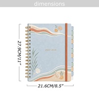 Carnet de notes spirale Yihe New 8,5 x 11 avec options de coffret cadeau Noël/mariage disponibles