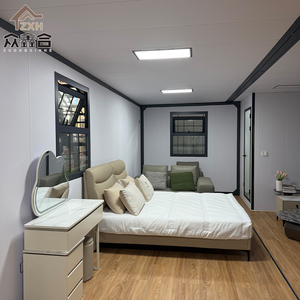Maison conteneur économique 1, 2, 3 ou 4 chambres, petite maison préfabriquée portable, restaurant conteneur modulaire de luxe préfabriqué - Product Image 6