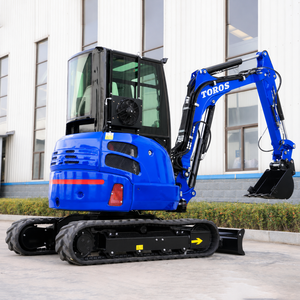 LIVRAISON GRATUITE UE Nouvelle Mini-Excavatrice Toros 1 Tonne 2 Tonnes, Pelle sur Chenilles Haute Performance pour l'Entretien Municipal - Product Image 4
