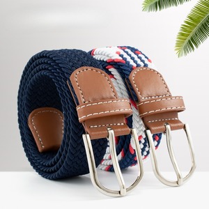 Cinturón de lona para hombre y cinturón elástico para mujer, versión coreana, al por mayor, popular entre influencers - Product Image 2