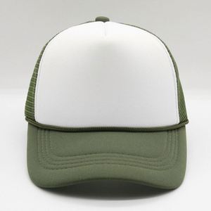 Casquettes de baseball personnalisées en gros d'usine avec logo, casquette trucker sportive en tissu Oxford, casquette snapback unie avec corde, lettres en mousse et maille frontale - Product Image 4