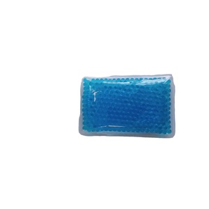 Vente en gros de compresses rectangulaires en PVC à billes de gel, chaudes et froides, à usage double, avec billes élastiques - Product Image 3