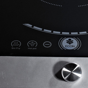 1ลูกบิดและสัมผัสควบคุม Cooktop เหนี่ยวนำพอดีสำหรับหม้อทอด<span class=keywords><strong>เตา</strong></span>ย่างอบอุ่น - Product Image 5