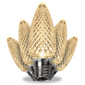 C9 <span class=keywords><strong>LED</strong></span> キャンドル電球 多面体 クリスマス ホテル用交換電球 E17 ベースタイプ - Product Image 3