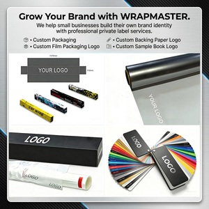 WRAPMASTER 1,52*20 metros Low Tack Blue Galaxy <span class=keywords><strong>3M</strong></span> Car Vinyl Wrap Film para la venta Colores <span class=keywords><strong>Precio</strong></span> - Product Image 4
