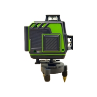 Niveau laser vert 4D CAMPEGGI 16 lignes 360° auto-nivelant haute précision pour lignes horizontales et verticales – Outil de construction