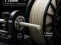 Filamento PLA para Impresora 3D Pinrui, 1.75mm, Bobinas a Granel, Venta al Por Mayor, OEM para Bambu Lab, Creality, Prusa