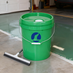 Nhà máy cung cấp xô nhựa 5 gallon trong suốt, cấp thực phẩm, có tay cầm và nắp, in logo màu sắc tùy chỉnh - Product Image 3