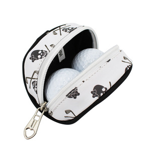 Sac de petite balle de golf portable en nylon et PU Logo personnalisé sac d'accessoires de golf de stockage de petite taille - Product Image 4