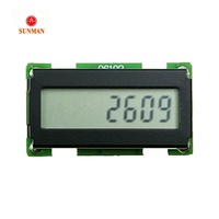 عداد ساعات XMCU 703-PR-102 مع شاشة LCD قابلة للتخصيص حسب حجم العرض