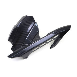 DANCARO carénages de moto en Fiber de carbone garde-boue arrière garde-boue couverture de chaîne pour KAWASAKI Z900 <span class=keywords><strong>Z900RS</strong></span> 2017-2019 - Product Image 2