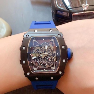 นาฬิกาข้อมือผู้ชาย <span class=keywords><strong>Richard</strong></span> Fashion Hollow Mill ระบบจักรกลอัตโนมัติเต็มรูปแบบ ดีไซน์ทรงกระบอก สายซิลิโคน สำหรับนักธุรกิจระดับไฮเอนด์ - Product Image 4