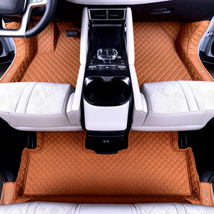 Karpet Mobil Anti-Slip <span class=keywords><strong>3</strong></span>-Piece Kulit Asli Tebal 10MM Mewah yang Dapat Disesuaikan Tahun 2025 untuk Suzuki Spacia/Daihatsu Fit/Ciaz/CR-V - Product Image 1