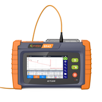 Prix usine QX43 Mini OTDR Komshine 1310/1550/1625nm 26 24dB VFL OLS OPM RJ45 Cartographie d'événements Réflectomètre optique temporel