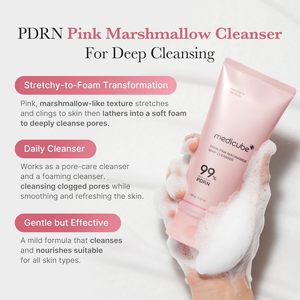 Nettoyant visage medicube PDRN Marshmallow Whip Cleanser | Mousse nettoyante en profondeur pour le soin des pores et l'unification du teint avec ADN <span class=keywords><strong>de</strong></span> saumon PDRN - Product Image 3