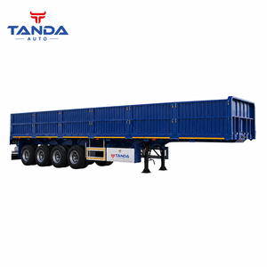 Semirremolque de Servicio Pesado de 4 Ejes y 60 Toneladas <span class=keywords><strong>con</strong></span> Ejes TANDA, Equipo de Descarga JOST y Válvula WABCO <span class=keywords><strong>para</strong></span> Transporte de Carga a Granel - Product Image 2