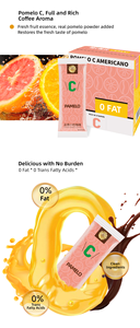 Set de Café Instantáneo Americano 3 en 1 Premium con Vitamina C, Sin Azúcar, Rico en Vitamina C, Café Arábica Negro, Bebida Caliente y Fría - Product Image 6