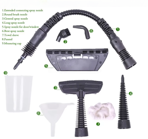 <span class=keywords><strong>Nettoyeur</strong></span> <span class=keywords><strong>vapeur</strong></span> portable multifonctionnel électrique pour le nettoyage des taches, <span class=keywords><strong>petit</strong></span> appareil ménager avec accessoires - Product Image 3