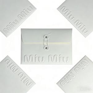 Custom Logo Printed <strong>Kraft</strong> Paper Pocket <strong>Envelope</strong> with Eyelet <strong>String</strong> <strong>Tie</strong> for Files Cards Photos-Mailing Bags - Product Image 4