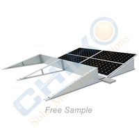 Système de chargement solaire à toit plat, chargement rapide, système de montage pv
