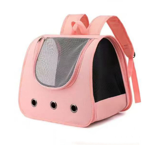 Ayarlanabilir Özel Evcil Hayvan Taşıma Sırt Çantası, Kediler ve Köpekler için Açık Hava Yürüyüşleri ve Seyahatlerde Kullanıma Uygun Fermuarlı Kapatma ile Polyester Malzeme - Product Image 5