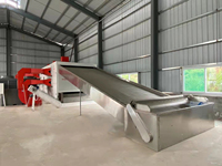 Meerlaagse gaasbanddroger continue warmtepomp transportband droogmachine voor de verwerking van fruit, groenten, voedsel, chilipepers en bloemen