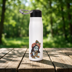 Bouteille d'eau promotionnelle en métal personnalisée Liviya avec impression numérique pour Halloween et Noël - Product Image 5