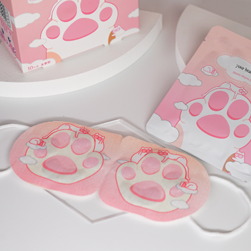 Yiling САМОНАГРЕВАЮЩАЯСЯ акупунктурная маска 3-слойная хлопковая Паровая маска для глаз от производителя