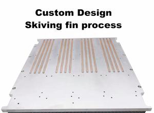 Dissipateur thermique à ailettes en cuivre pour CPU, dissipateur thermique à ailettes en cuivre avec passivation - Product Image 5