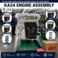 Ensemble moteur complet Kuntai KA24-DE 2.4L 4 cylindres DOHC 16 soupapes, moteur à essence pour Nissan Paladin Ruiqi Pickup OEM