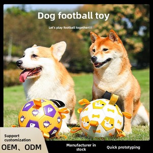 Zozooy 2026 Pallone da Calcio Personalizzato in TPU Ecologico per <span class=keywords><strong>Cani</strong></span>, Giocattolo Interattivo Resistente per Lanciare e Masticare, per Addestramento e Auto-Intrattenimento - Product Image 3