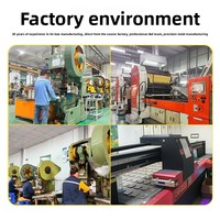 Boîtes en étain rectangulaires multi-tailles personnalisées en usine pour l'emballage d'aliments, de bijoux et d'outils de beauté, impression de logo personnalisée, ISO9001