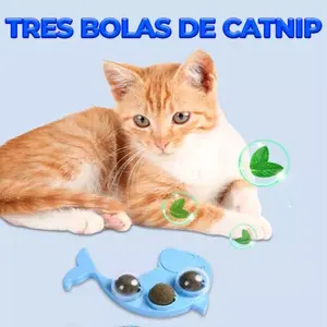 Interactive Automatic Cat <b>Toy</b> Dolphin <b>Shape</b> Exercise Pet <b>Toy</b> With Rotating Balls Boredom Buster For Cats Cartoon Design Plastic - Product Image 6