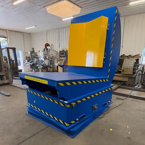 Machine <span class=keywords><strong>de</strong></span> plate-forme <span class=keywords><strong>de</strong></span> <span class=keywords><strong>Table</strong></span> rotative Upender 360 personnalisée à 90 degrés 1-50ton pour bobine d'acier - Product Image 2