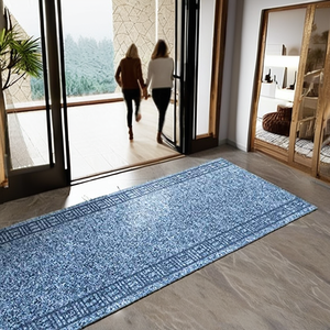 <span class=keywords><strong>Tapis</strong></span> de couloir <span class=keywords><strong>Casa</strong></span> Pura, <span class=keywords><strong>tapis</strong></span> d'entrée de <span class=keywords><strong>cuisine</strong></span>, <span class=keywords><strong>tapis</strong></span> antidérapant à motif moucheté 66x700 cm Primaverum-Steel - Product Image 2