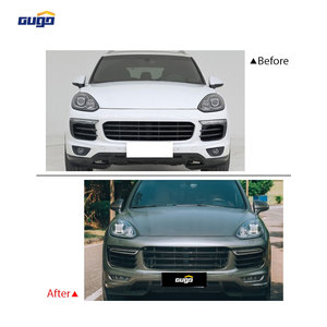 Kit carrosserie GUGO <span class=keywords><strong>Cayenne</strong></span> adapté aux <span class=keywords><strong>Porsche</strong></span> <span class=keywords><strong>Cayenne</strong></span> 2015-2017, mise à niveau du kit carrosserie vers le kit carrosserie GTS - Product Image 2