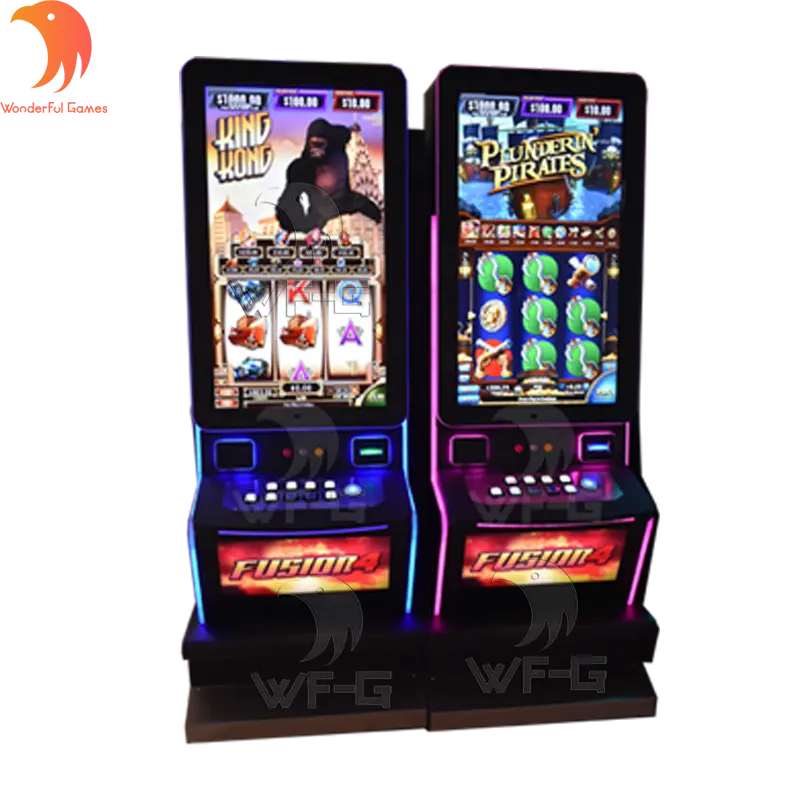 USA Latest nudge Slot Machine Fusion 4 Skilled 5 in 1 Board Casino Game Machine with bill acceptors