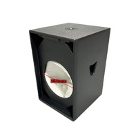 Caisson de basses S15+ passif, caisson vide simple de 15 pouces avec grille, en MDF et contreplaqué, fabriqué en Chine