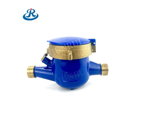 Dn15mm thực tế Đồng hồ nước đồng hồ đo lưu lượng cơ khí đa máy bay phản lực chất lượng cao đồng hồ nước - Product Image 6