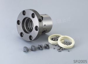 สกรูหน้าแปลนแบบคู่สำหรับงานเครื่องจักร CNC เกลียวขวา32มม. ชิ้นส่วนหลักของเครื่องมือบอลน็อต1.5ปีผู้ผลิตจีน - Product Image 4