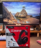 Headset Gaming HyperX Cloud II Berkabel untuk PS4, Olahraga, Musik, Suara Surround 7.1, Peredam Kebisingan Aktif (ANC), Dukungan AAC, IPX-3