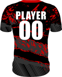 Schnelltrocknende Fußball-Teamuniform mit individuellem Logodruck, Name und Nummer, atmungsaktives Fußballtrikot-<span class=keywords><strong>Set</strong></span> - Product Image 2