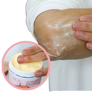 Crema Burro Corpo al Karité Biologico Prezzo di Fabbrica Lozione 100g Olio di Cocco Levigante Idratante Sbiancante per la Pelle Burro Corpo Montato - Product Image 2