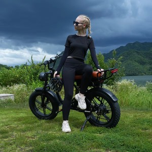 Moto électrique Zerog V3 500w, vélo 48v 15.6ah 20 * 4.0 Fatbike, vélo tout-terrain hybride, vélo électrique pour adultes - Product Image 1