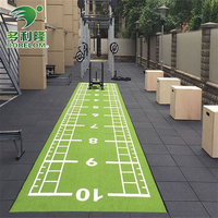 Dorelom gazon artificiel de haute qualité avec des marquages complets Circuit Interval Training Agility Type Sled Pulling GYM Turf