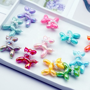 AB Color 4,5 cm resina perro encantos Holo láser DIY decoración llavero 3D Cristal Diamantes <span class=keywords><strong>de</strong></span> imitación coser técnica suelta diamantes <span class=keywords><strong>de</strong></span> imitación para llave - Product Image 1