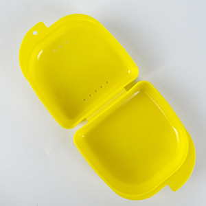 Dental <b>Retainer</b> <b>Case</b> Plastic Storage Box For Braces Teeth Protection Multiple Colors Adult Use - Product Image 4