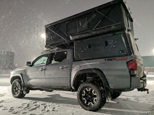 Cámper Ligero Plegable para Camioneta, Cámper de Aluminio para Plataforma de Camioneta - Product Image 4