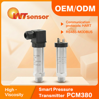 Capteur de pression numérique intelligent personnalisé RS485 MODBUS, transmetteur entièrement soudé pour la surveillance des fuites dans les réseaux de pipelines de gaz, OEM